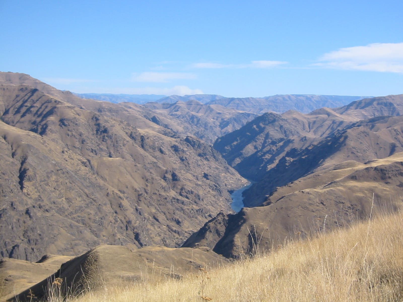 A view of Hells Canyon in Idaho.