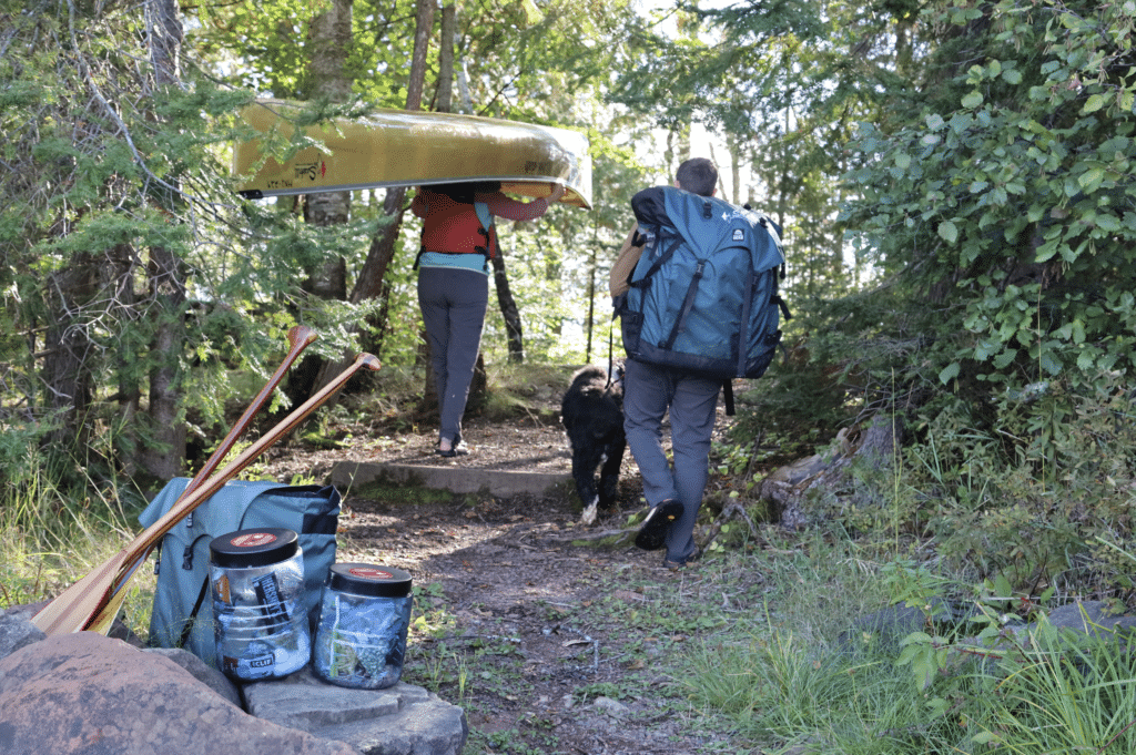 Canoeing Blue Barrels vs Bear Proof Barrels - BearVault®